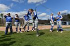 Softball vs Babson  Wheaton College Softball vs Babson College. - Photo by Keith Nordstrom : Wheaton, Softball, Babson, NEWMAC